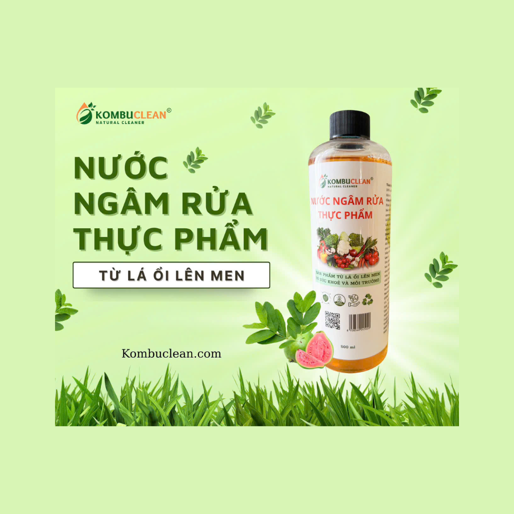 Nước ngâm rửa thực phẩm Kombuclean