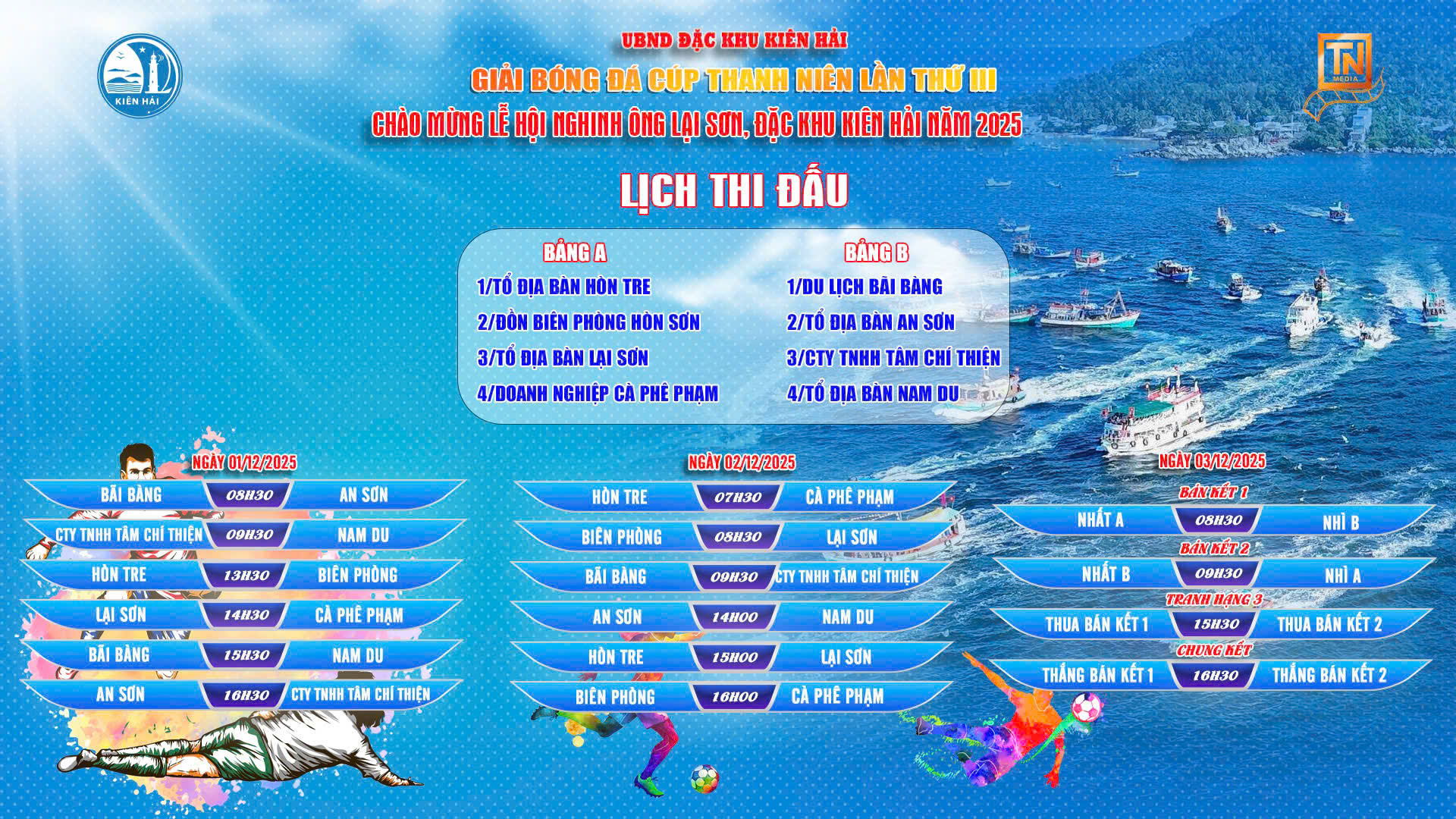 Lịch thi đấu giải bóng đá