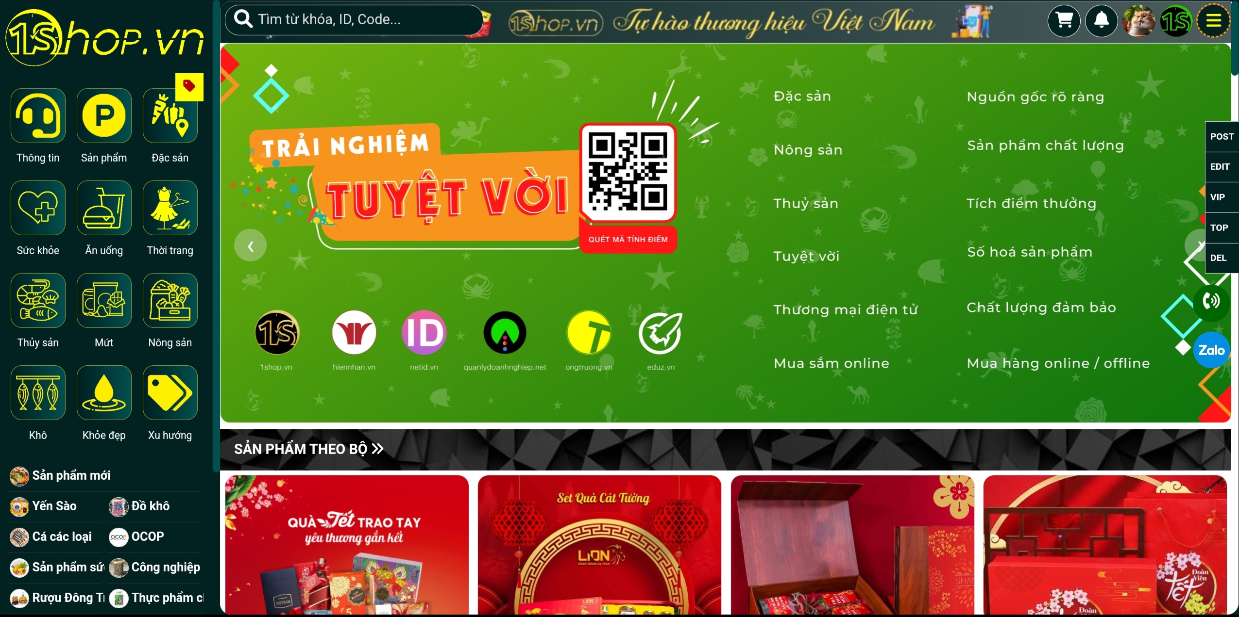 1Shop.vn là trang website gì?