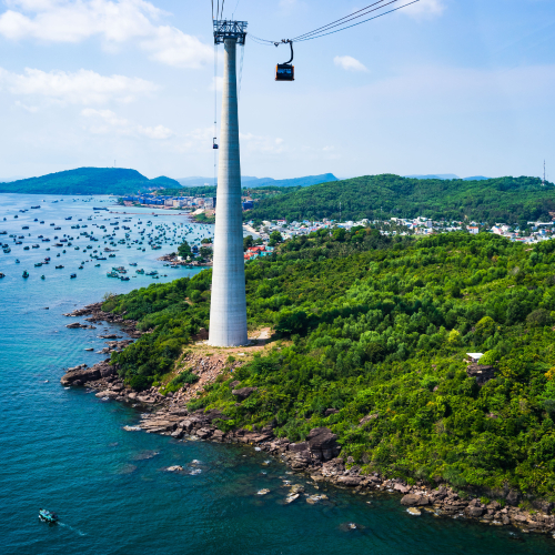 Cáp Treo Hòn Thơm – Hành Trình Trên Không Đầy Ấn Tượng