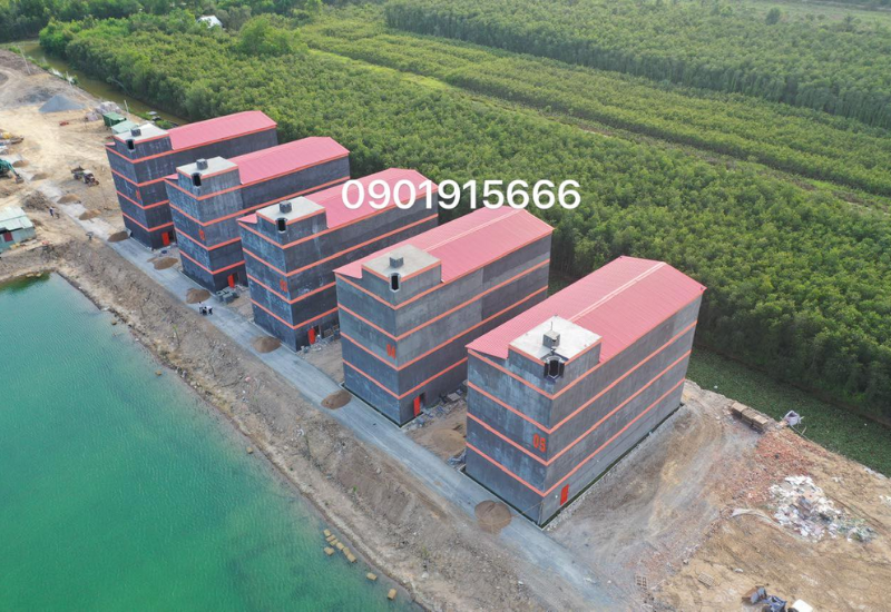 Tại khu vực cạnh tranh xây nhà yến