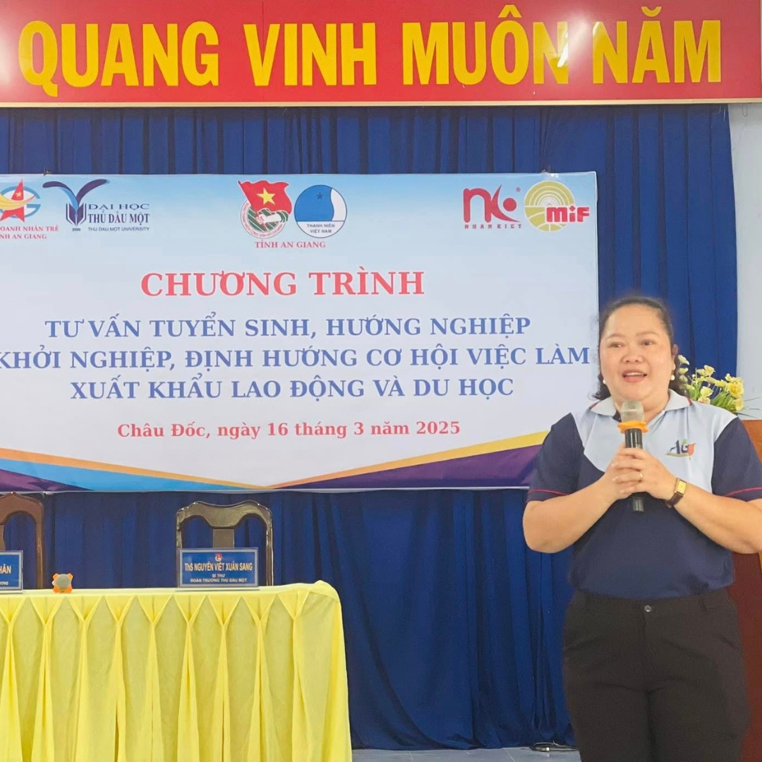 Chương trình Tư vấn tuyển sinh, hướng nghiệp, khởi nghiệp tại Châu Đốc