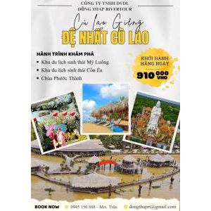 Công Ty TNHH Dịch Vụ Du Lịch Đồng Tháp River Tour