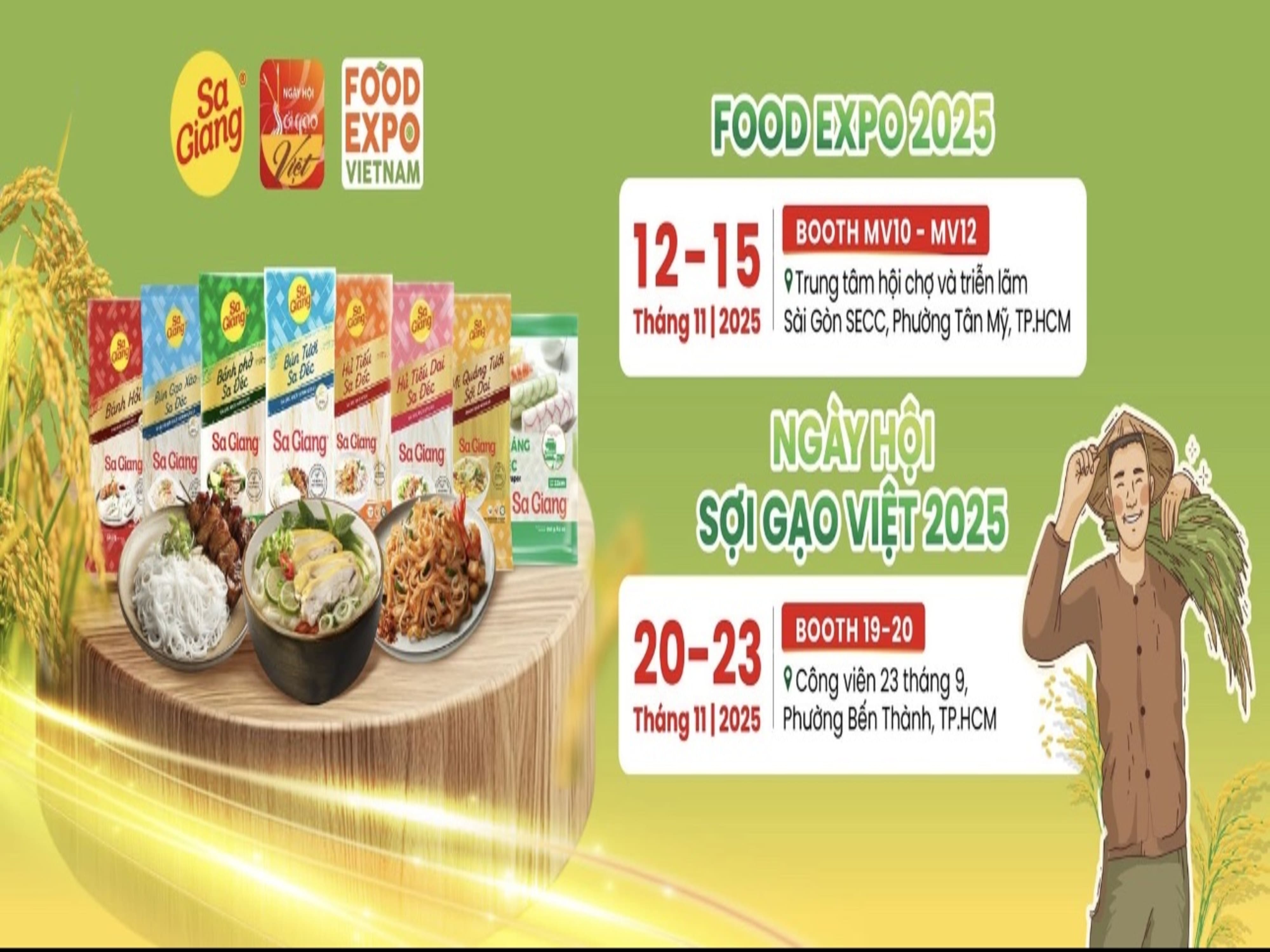 Kính mời du khách ghé thăm gian hàng Sa Giang