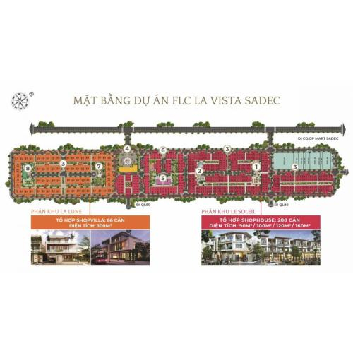 Quy mô dự án khu đô thị FLC La Vista Sadec