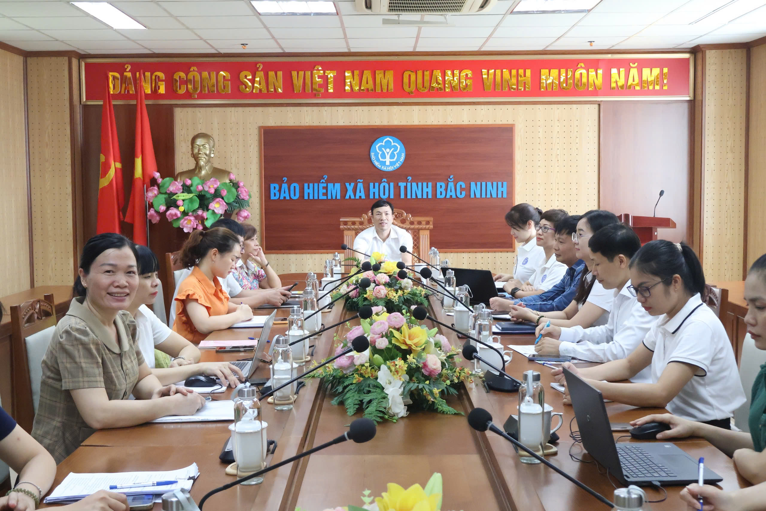 BHXH tỉnh tổ chức Hội nghị đào tạo, sát hạch nhân viên thu BHXH, BHYT