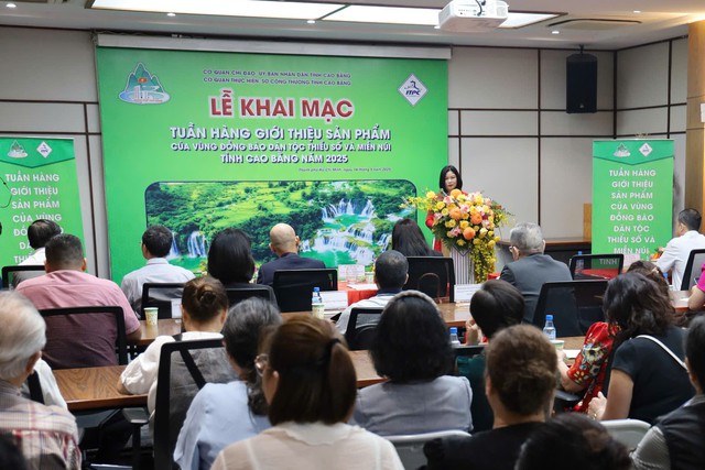 Tuần hàng Cao Bằng tại TPHCM 2025: Quảng bá sản phẩm OCOP, đặc sản vùng cao tới thị trường lớn
