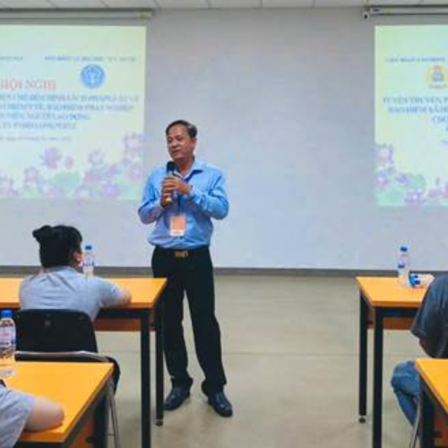 Hội Nghị Tuyên Truyền, Phổ Biến Chế Độ, Chính Sách Pháp Luật Về BHXH, BHYT, BHTN Cho Công Đoàn Viên Và Người Lao Động Tại Công Ty TNHH Longwell