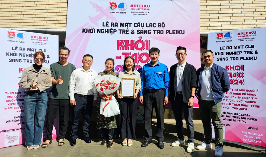 Pleiku ra mắt Câu lạc bộ Khởi nghiệp trẻ và sáng tạo – không gian kết nối, lan tỏa tinh thần khởi nghiệp