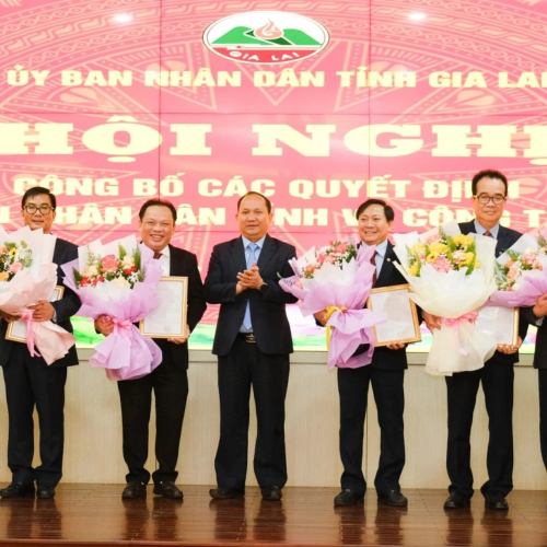 Gia Lai Công Bố Nhân Sự Lãnh Đạo Các Sở, Ngành Sau Sắp Xếp