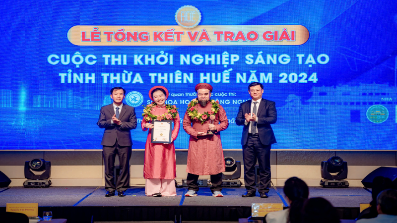 Thừa Thiên Huế vinh danh 13 ý tưởng, dự án khởi nghiệp sáng tạo xuất sắc