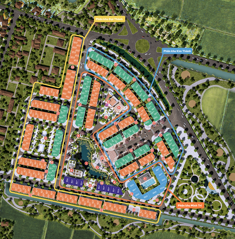 Quy mô dự án The Gateway City Hưng Yên