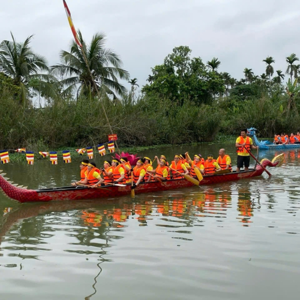 Hải Phòng: Sôi Nổi Giải Đua Thuyền Rồng Trên Sông Hòn Ngọc