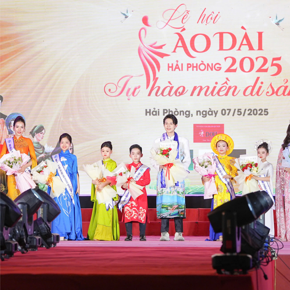 Lễ hội áo dài Hải Phòng năm 2025 với chủ đề tự hào miền di sản