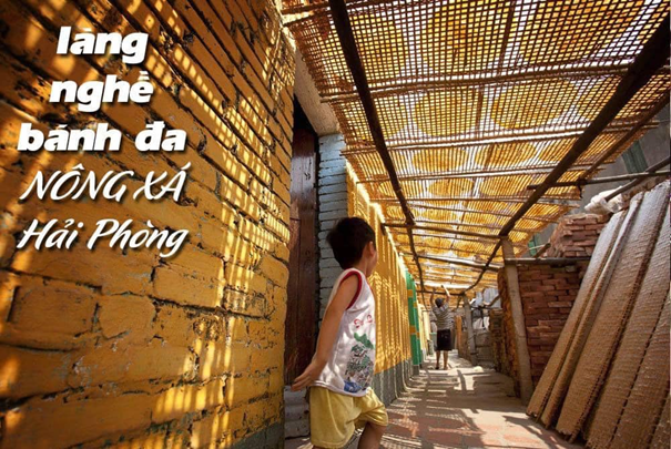 Làng Nông Xá – giữ hồn bánh đa đỏ đặc sản Hải Phòng