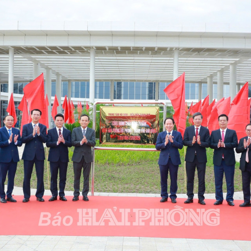 Hải Phòng Khởi Công, Khánh Thành 12 Dự Án Có Tổng Mức Đầu Tư 