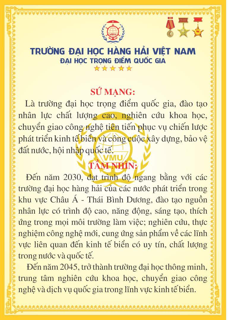 Sứ mạng & Tầm nhìn