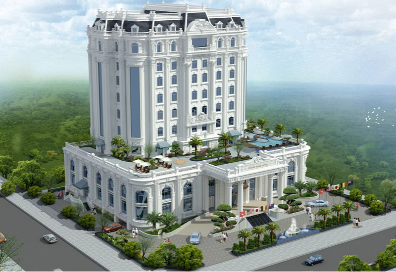 Tổng quan dự án Khách sạn Hoàng Nhâm Luxury Hotel