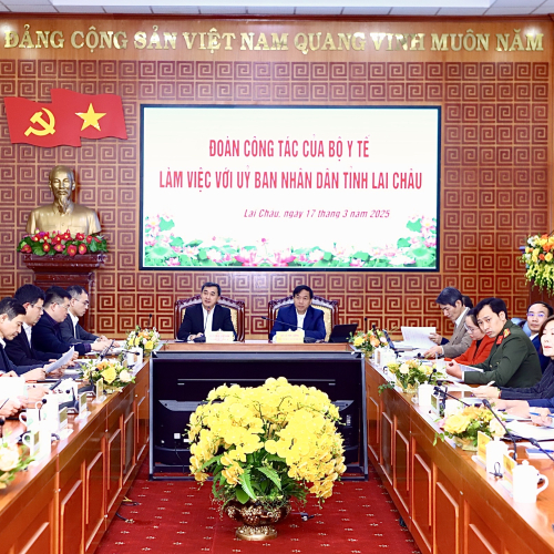 Thứ Trưởng Trần Văn Thuấn: Lai Châu Tiếp Tục Quan Tâm Nâng Chất Lượng Khám Chữa Bệnh, Đẩy Mạnh Chuyển Đổi Số Y Tế