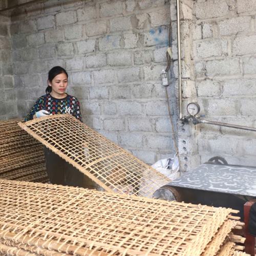 Làng Nghề Làm Bánh Cao Khô Vạn Linh