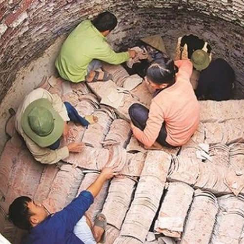 Làng Nghề Làm Ngói Âm Dương Ở Xã Quỳnh Sơn