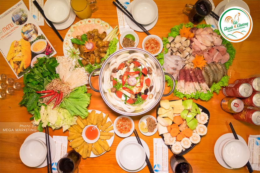 1.2 Thực đơn tại Hệ thống Nguyễn Đình
