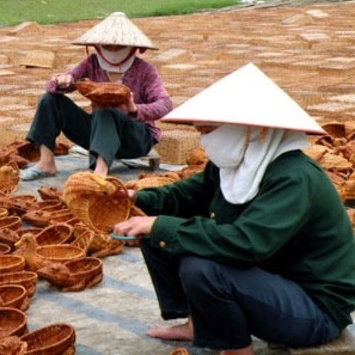 Làng Mây Tre Đan Đỗ Xuyên