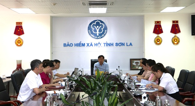 BHXH Sơn La đánh giá kết quả tháng 7/2025, đề ra nhiệm vụ trọng tâm tháng 8