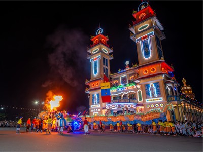 Đặc sắc văn hóa trong Đại lễ Hội yến Diêu Trì Cung đạo Cao Đài Tây Ninh