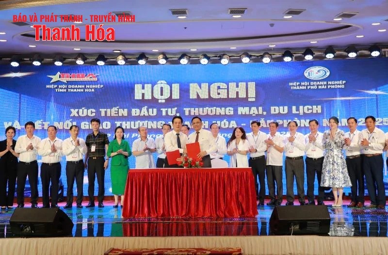 Hiệp hội Doanh nghiệp Thanh Hóa làm cầu nối hợp tác, hỗ trợ nhà đầu tư và doanh nghiệp Hải Phòng