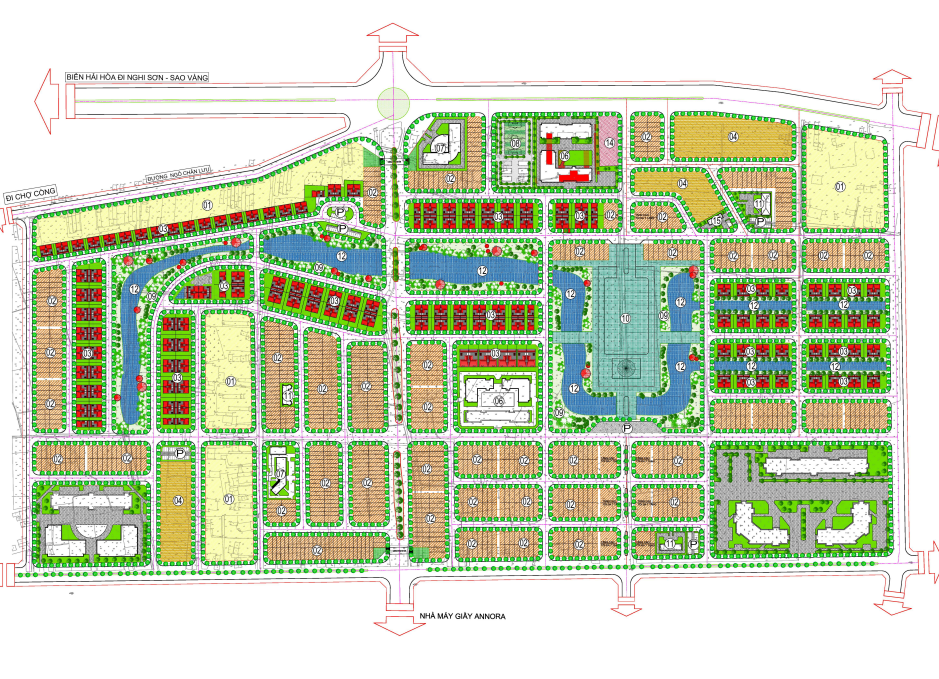Quy mô dự án VNC Ocean Garden City Thanh Hóa