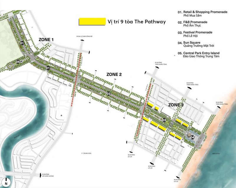 Quy mô dự án The Pathway Sầm Sơn