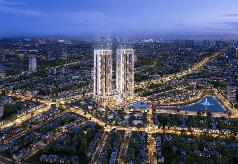 Quy mô dự án BV Diamond Hill Thái Nguyên