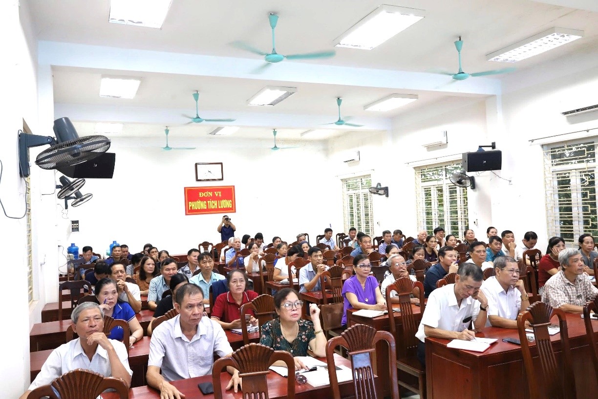 Thái Nguyên: Tuyên truyền điểm mới Luật BHXH, BHYT 2024 tại phường Tích Lương