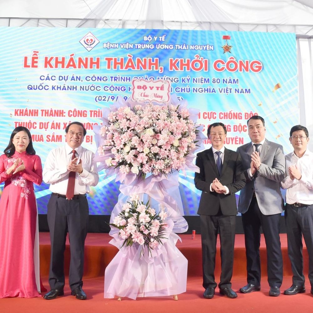 Thái Nguyên Khởi Công, Khánh Thành 6 Công Trình, Dự Án Chào Mừng Quốc Khánh, Tổng Vốn Đầu Tư Hơn 13.000 Tỷ Đồng