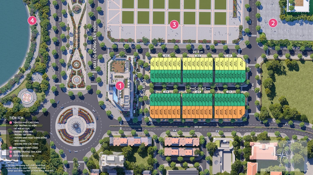 Quy mô dự án Central Square Thái Nguyên