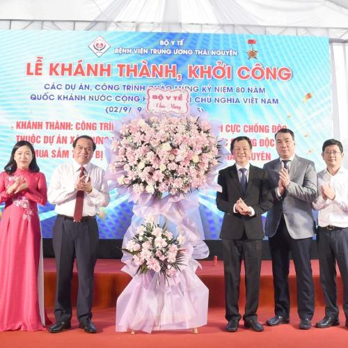 Thái Nguyên Khởi Công, Khánh Thành 6 Công Trình, Dự Án Chào Mừng Quốc Khánh, Tổng Vốn Đầu Tư Hơn 13.000 Tỷ Đồng
