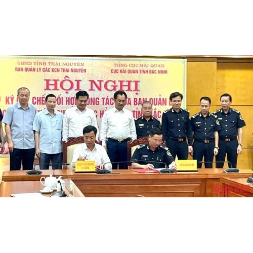 Thái Nguyên ký kết hợp tác thúc đẩy xuất nhập khẩu với 4.100 doanh nghiệp