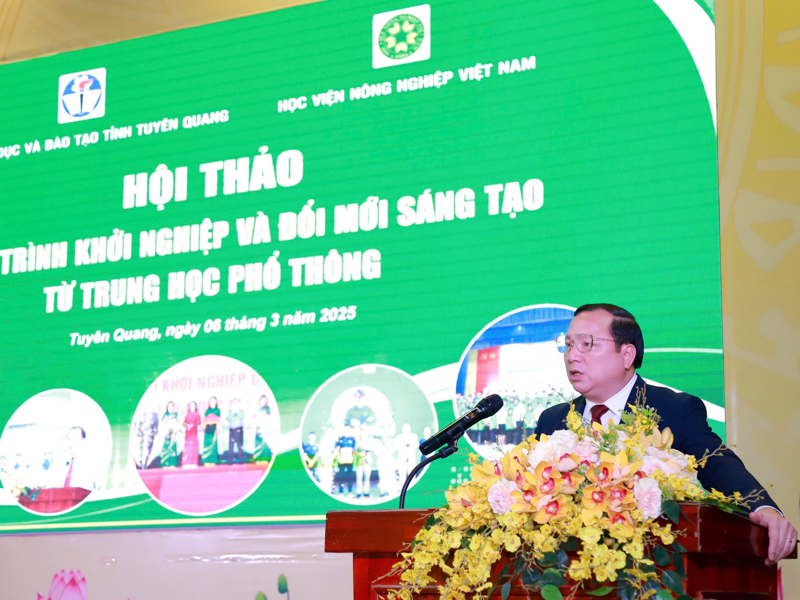 Học viện Nông nghiệp Việt Nam khởi động hành trình khởi nghiệp từ bậc THPT tại Tuyên Quang