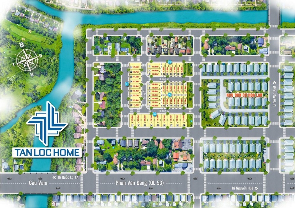 Quy mô dự án Tấn Lộc Home Vĩnh Long