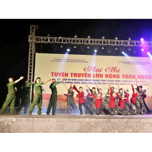 Lào Cai giành 3 huy chương tại Hội thi Tuyên truyền lưu động toàn quốc năm 2025