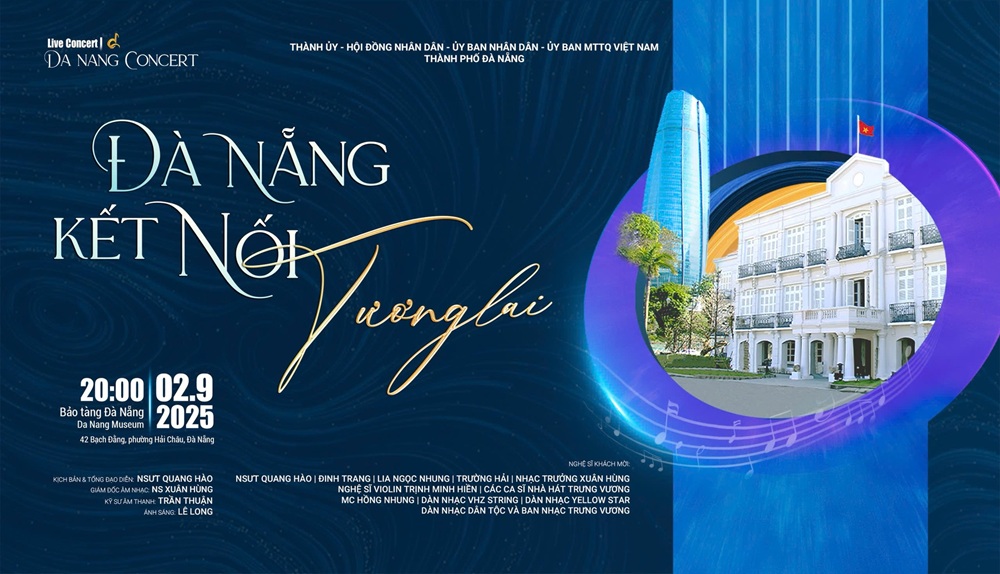 Chương trình nghệ thuật "Đà Nẵng Concerts" tại Bảo tàng Đà Nẵng