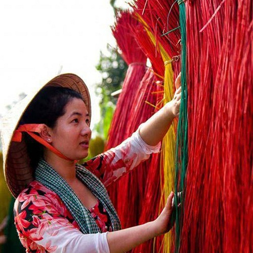 Làng Nghề Làm Chiếu Cẩm Nê