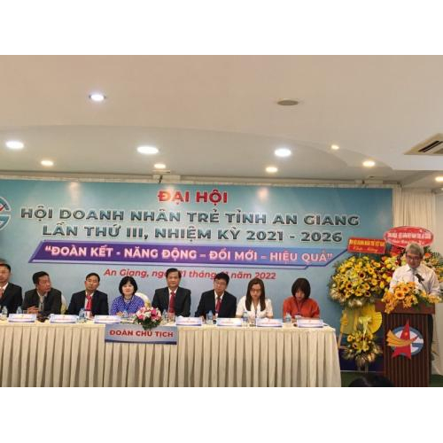 Ra mắt Ban Chấp hành Hội Doanh nhân trẻ An Giang khóa III