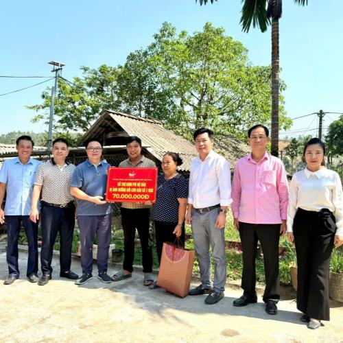 Trung Ương Hội Thăm, Hỗ Trợ Thanh Niên Khởi Nghiệp Bị Ảnh Hưởng Bởi Thiên Tai Tại Yên Bái