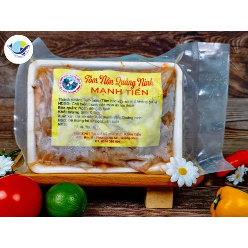 1. Vì sao nên chọn tôm nõn Quảng Ninh hút chân không 500 gr