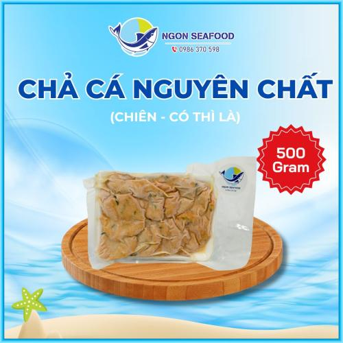 Chả Cá Nguyên Chất (Có Thì Là) - Hút Chân Không - Khay 500gr
