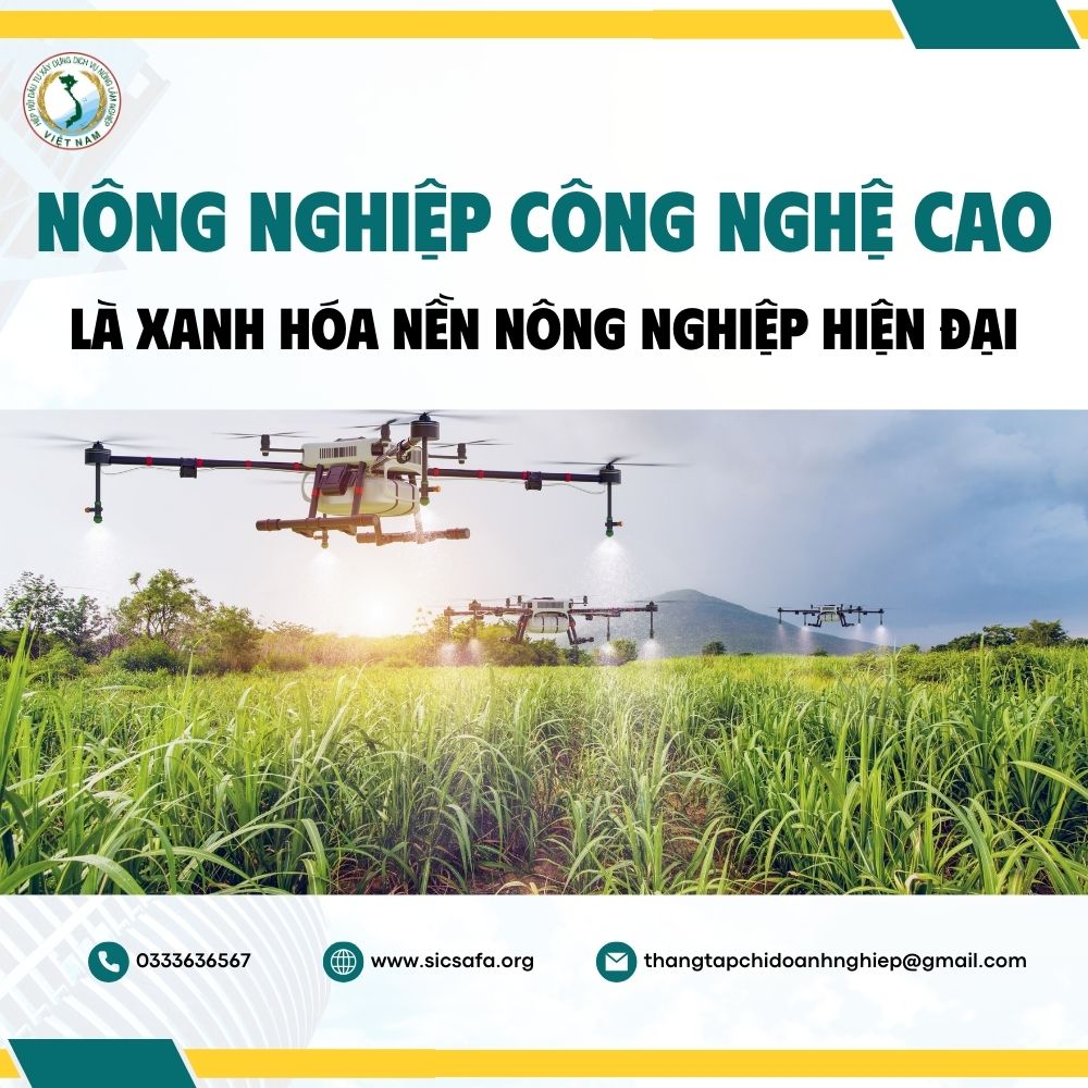 Nông Nghiệp Công Nghệ Cao Là Xanh Hóa Nền Nông Nghiệp Hiện Đại