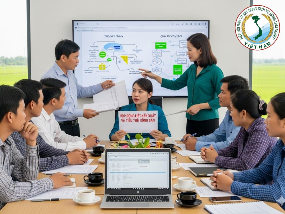 4. Tư vấn mô hình hợp tác Nông – Doanh (Contract Farming)