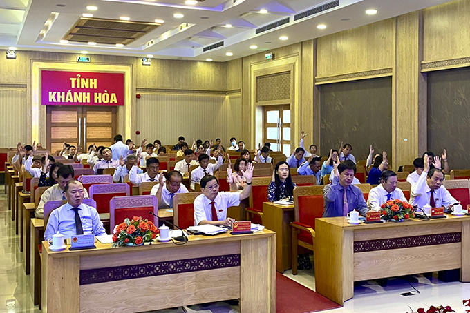 Kỳ Họp Chuyên Đề HĐNĐ Tỉnh Khánh Hòa Khóa VII